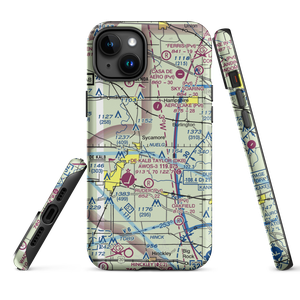 Colonial Acres Airport (4LL8) VFR Sectional  Tough iPhone Case