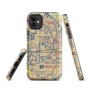 Colorado Air and Space Port (CFO) VFR Sectional  Tough iPhone Case