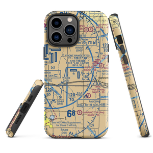 Colorado Air and Space Port (CFO) VFR Sectional  Tough iPhone Case