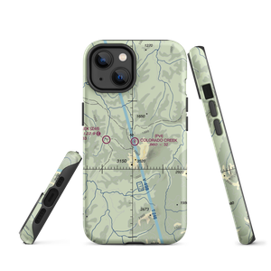 Colorado Creek Airport (KCR) VFR Sectional  Tough iPhone Case