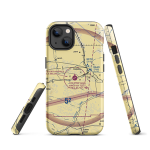 Colstrip Airport (M46) VFR Sectional  Tough iPhone Case