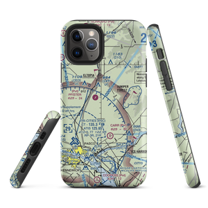 Columbia Ag 2 Airport (WN33) VFR Sectional  Tough iPhone Case