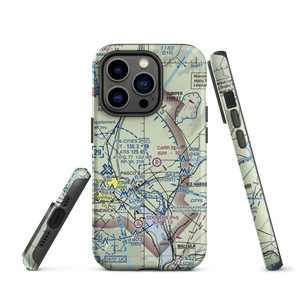 Columbia Agricultural Airport (53WA) VFR Sectional  Tough iPhone Case