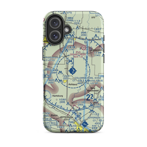 Columbia Regional Airport (COU) VFR Sectional  Tough iPhone Case