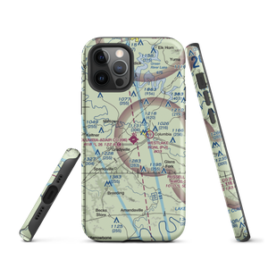 Columbia-Adair Co. Airport (I96) VFR Sectional  Tough iPhone Case