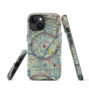 Columbiana County Airport (02G) VFR Sectional  Tough iPhone Case