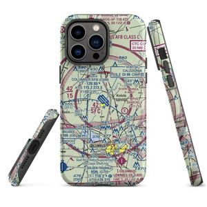 Columbus Air Force Base (CBM) VFR Sectional  Tough iPhone Case