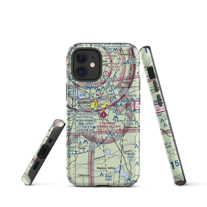 Columbus Lowndes County Airport (UBS) VFR Sectional  Tough iPhone Case