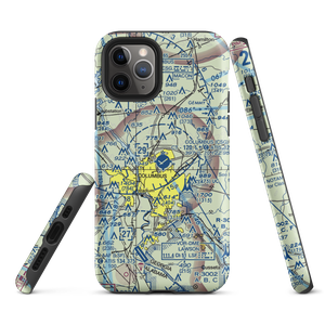 Columbus Metropolitan Airport (CSG) VFR Sectional  Tough iPhone Case