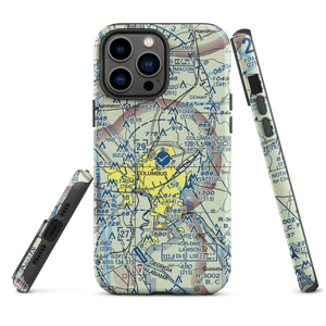 Columbus Metropolitan Airport (CSG) VFR Sectional  Tough iPhone Case