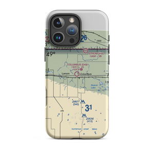 Columbus Municipal Airport (D49) VFR Sectional  Tough iPhone Case