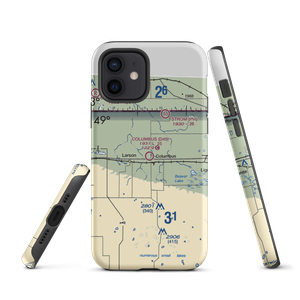 Columbus Municipal Airport (D49) VFR Sectional  Tough iPhone Case