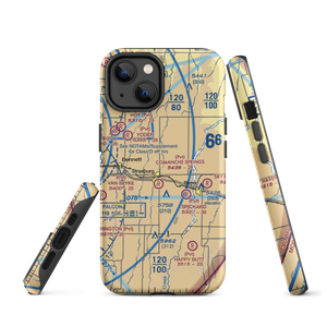 Comanche Airfield Llc Airport (CO38) VFR Sectional  Tough iPhone Case