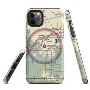 Comanche County Airport (3K8) VFR Sectional  Tough iPhone Case