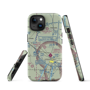 Comanche Hills Ranch Airport (71XS) VFR Sectional  Tough iPhone Case