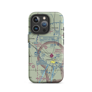 Comanche Hills Ranch Airport (71XS) VFR Sectional  Tough iPhone Case