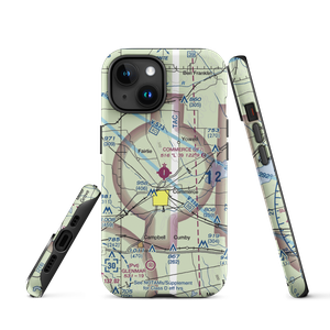 Commerce Municipal Airport (2F7) VFR Sectional  Tough iPhone Case