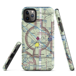 Commerce Municipal Airport (2F7) VFR Sectional  Tough iPhone Case