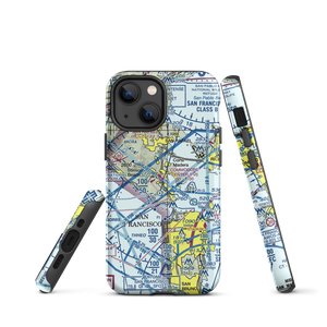 Commodore Center Heliport (JMC) VFR Sectional  Tough iPhone Case