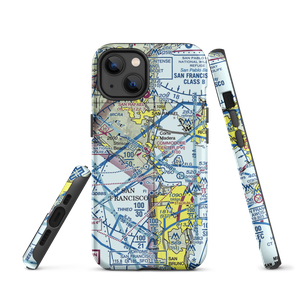 Commodore Center Heliport (JMC) VFR Sectional  Tough iPhone Case