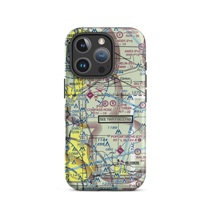 Compass Rose Airport (LL87) VFR Sectional  Tough iPhone Case