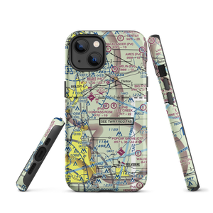 Compass Rose Airport (LL87) VFR Sectional  Tough iPhone Case