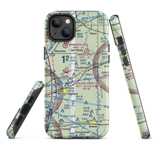 Compton Airport (3LL9) VFR Sectional  Tough iPhone Case