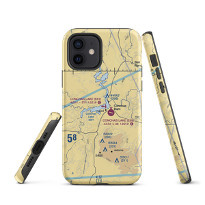 Conchas Lake Seaplane Base (E61) VFR Sectional  Tough iPhone Case