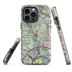 Concord Municipal Airport (CON) VFR Sectional  Tough iPhone Case