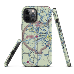 Concordia Parish Airport (0R4) VFR Sectional  Tough iPhone Case