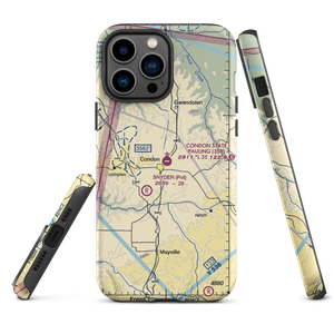 Condon State Pauling Field (3S9) VFR Sectional  Tough iPhone Case