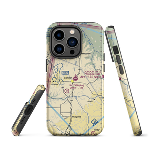 Condon State Pauling Field (3S9) VFR Sectional  Tough iPhone Case