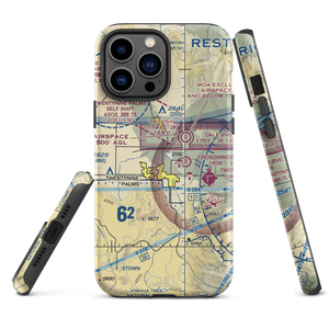 Cones Field (2CA2) VFR Sectional  Tough iPhone Case