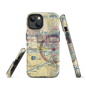 Cones Field (2CA2) VFR Sectional  Tough iPhone Case