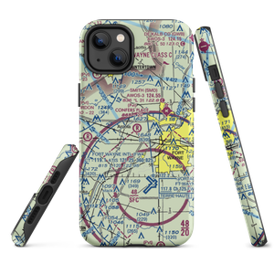Confer's Place Airport (1IN3) VFR Sectional  Tough iPhone Case