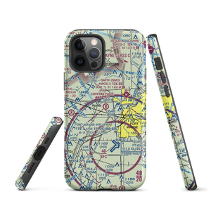 Confer's Place Airport (1IN3) VFR Sectional  Tough iPhone Case