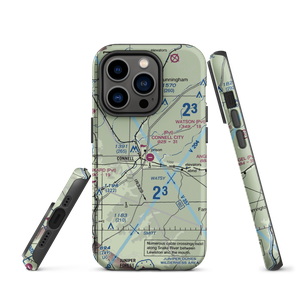 Connell City Airport (WA14) VFR Sectional  Tough iPhone Case