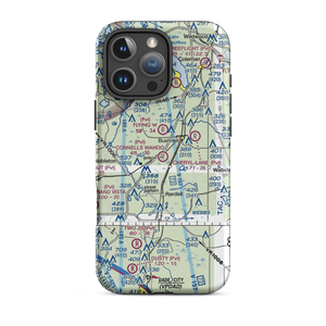 Connell's Wahoo Airport (25FL) VFR Sectional  Tough iPhone Case