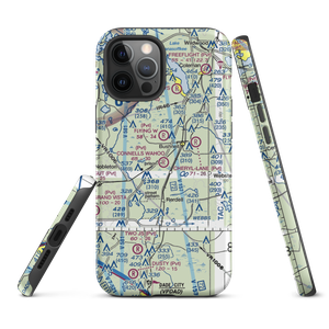 Connell's Wahoo Airport (25FL) VFR Sectional  Tough iPhone Case