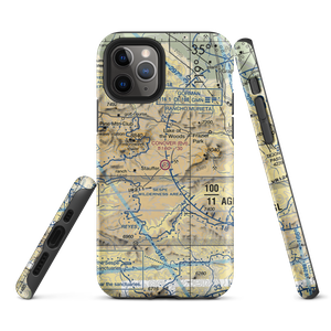 Conover Air Lodge Airport (02CL) VFR Sectional  Tough iPhone Case