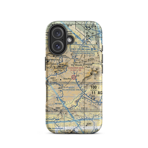 Conover Air Lodge Airport (02CL) VFR Sectional  Tough iPhone Case