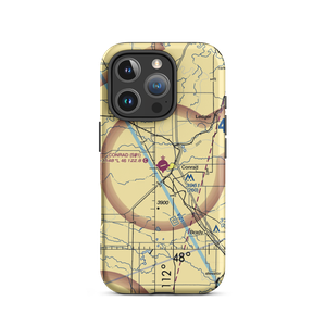 Conrad Airport (S01) VFR Sectional  Tough iPhone Case