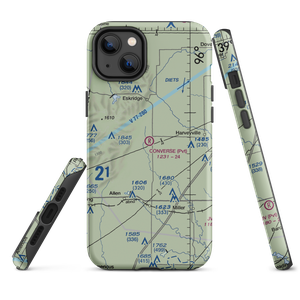 Converse Farm Airport (SN47) VFR Sectional  Tough iPhone Case