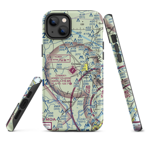 Conway Horry County Airport (HYW) VFR Sectional  Tough iPhone Case