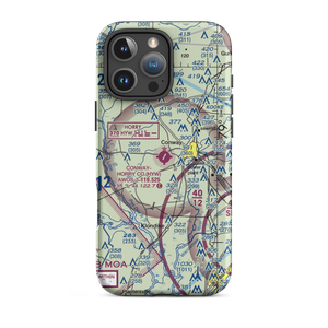 Conway Horry County Airport (HYW) VFR Sectional  Tough iPhone Case