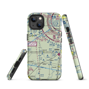 Cooch Landing Area Airport (IL31) VFR Sectional  Tough iPhone Case