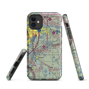 Cook Airfield Inc Airport (K50) VFR Sectional  Tough iPhone Case