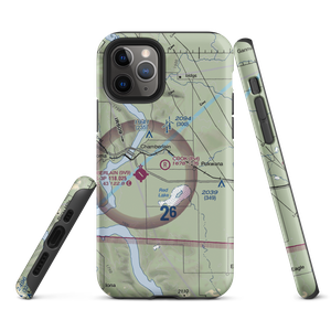 Cook Field (SD44) VFR Sectional  Tough iPhone Case