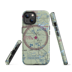 Cook Municipal Airport (CQM) VFR Sectional  Tough iPhone Case