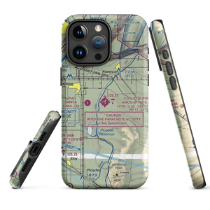 Coolidge Municipal Airport (P08) VFR Sectional  Tough iPhone Case